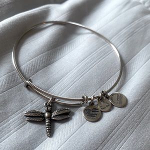 ALEX AND ANI Dragonfly Bangle Bracelet